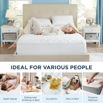Bedsure Queen Mattress Protector for Comfort and Durability