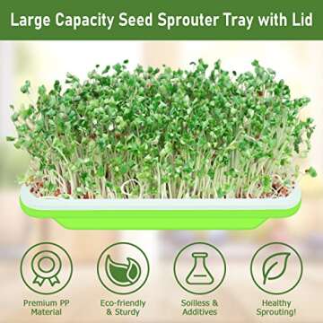Legigo Seed Sprouter Trays - Soil-Free Microgreens Kit