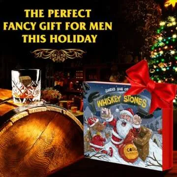 XLarge Whiskey Stone Set - Perfect Gifts for Men