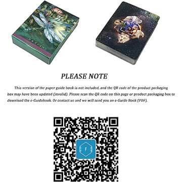 Tarot Cards for Beginners, 52 Tarot Deck and Oracle Deck, The Animals Cards with Meanings on Them and Tarot Cards with e-Guide Book Great Gift for Friend or Family