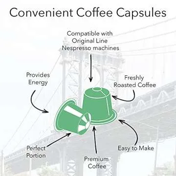 HiLine Espresso Pods Vanilla Macaron Flavor 20 Count