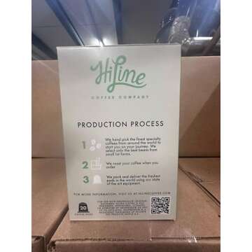 HiLine Espresso Pods Vanilla Macaron Flavor 20 Count