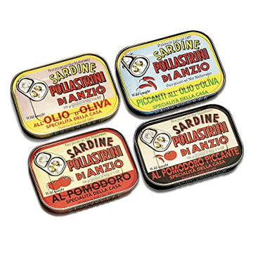 Seafood Aficionado Captain's Choice Gourmet Sardines 10 Pack