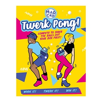 Fizz Creations Twerk Pong Family Party Game with Accessories