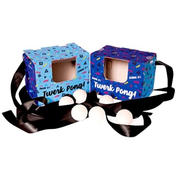 Fizz Creations Twerk Pong Family Party Game with Accessories