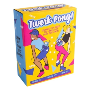 Fizz Creations Twerk Pong Family Party Game with Accessories