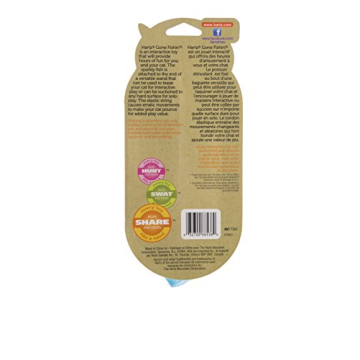 Hartz Just for Cats Gone Fishin Cat Toy | Fun Plush Fish