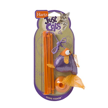 Hartz Just for Cats Gone Fishin Cat Toy | Fun Plush Fish