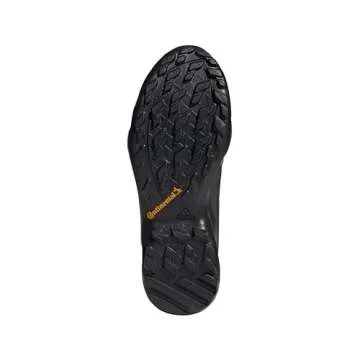 adidas Men's Terrex Ax3 Hiking Boot, Black/Black/Carbon, 9 M US