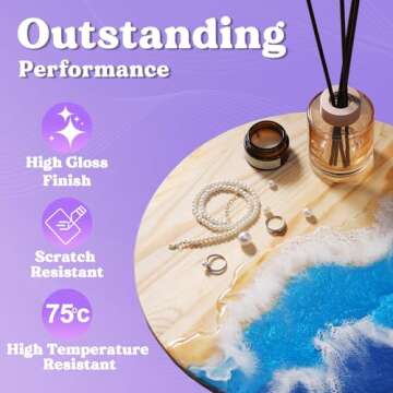 LET'S RESIN Bubble Free Casting Epoxy Resin Kit