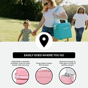 Igloo Pink Tag Along Cooler – Stylish & Functional