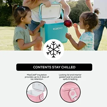 Igloo Pink Tag Along Cooler – Stylish & Functional