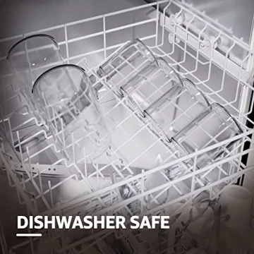 COCOYA 32 FL Oz Glass Jars with Bamboo Lid Set - 4 Pack