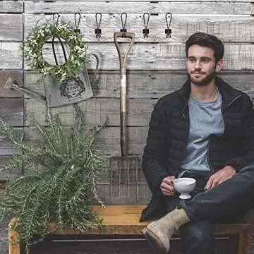 Farmhouse Rustic Coat Hooks for Stylish Home Organization