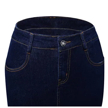 Stylish Women's Midi Jean Skirt - Long Denim for All Occasions