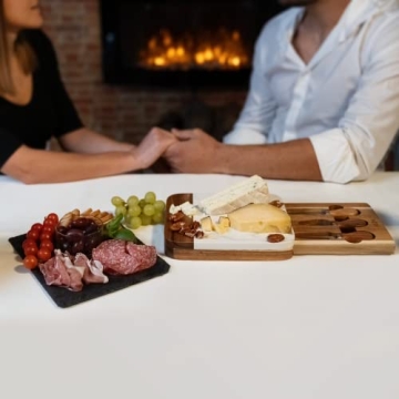 Cheezcare Marble Cheese Board for Stylish Entertaining