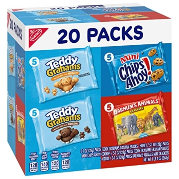 Nabisco Fun Shapes Variety Pack: Snacks Galore!