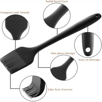 Turkey Injector Syringe - 3 Needles for Perfect Marinades