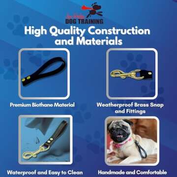 Professional Biothane Training Tab for Dogs | Made in USA