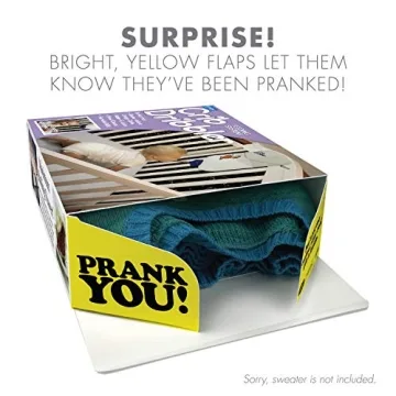 Prank-O Crib Dribbler Gag Gift Box for Laughter and Fun