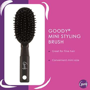 Goody Mini Cushion Hair Brush - Ideal Travel Accessory