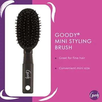 Goody Mini Cushion Hair Brush - Ideal Travel Accessory