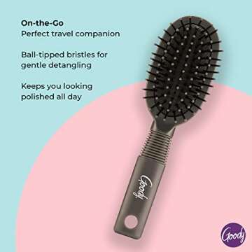 Goody Mini Cushion Hair Brush - Ideal Travel Accessory