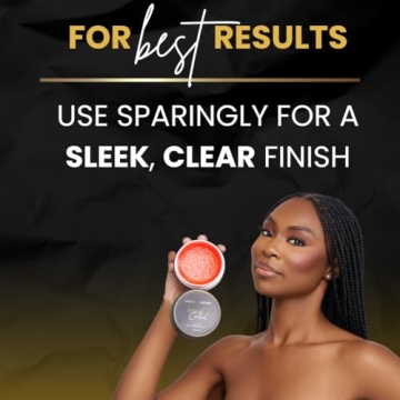 Bask and Lather Strong Hold Edge Control Gel for All Hair Types