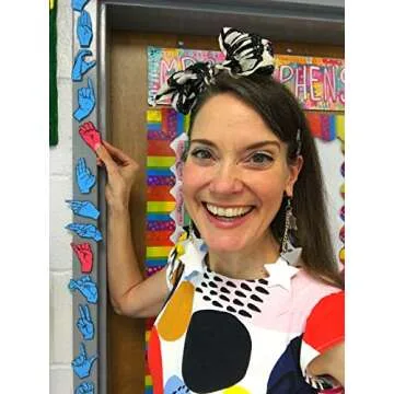 WonderFoam Magnetic Sign Language Letters - Fun & Effective Learning Tool