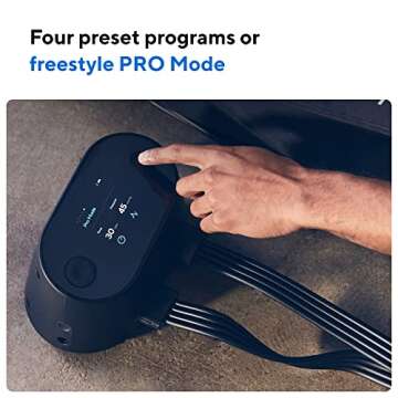 TheraGun Therabody RecoveryAir PRO Massage Compression Boots, Leg Compression Sleeve & Massager for Circulation & Pain Relief, Muscle Recovery, Swelling and Stiffness in Knee & Calf (Medium - 3rd Gen)