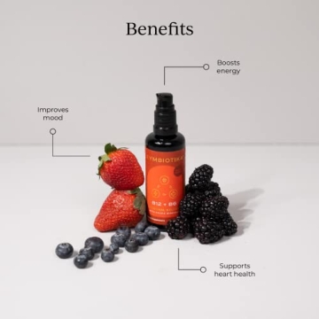 CYMBIOTIKA Liposomal B12 Energy and Clarity Supplement