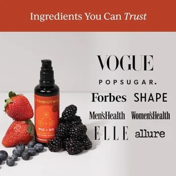 CYMBIOTIKA Liposomal B12 Energy and Clarity Supplement