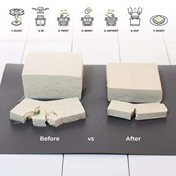 TOFUDEE Tofu Press for Quick, Delicious Vegan Meals