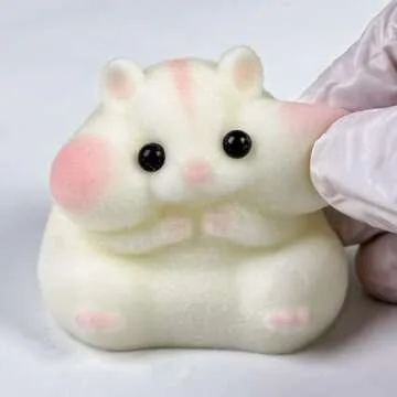 Handmade Taba Squishy Hamster Toy for Stress Relief Fun