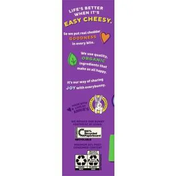 Annie's Organic White Cheddar Bunnies Snack Crackers 7.5 oz