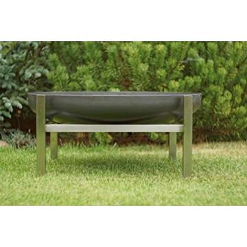 Curonian Parnidis Solid Steel Large Fire Pit