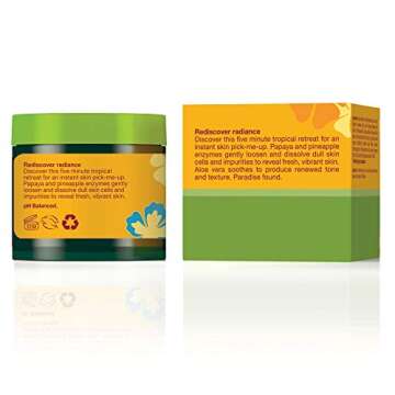 Alba Botanica - 151784 Facial Mask, Papaya Enzyme 3 oz