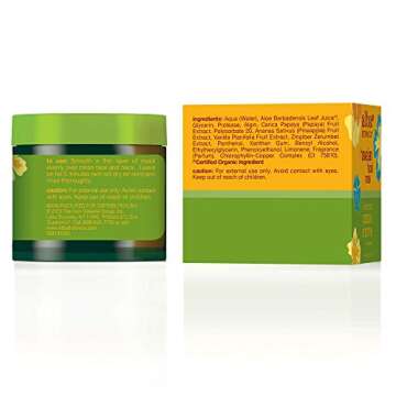 Alba Botanica - 151784 Facial Mask, Papaya Enzyme 3 oz