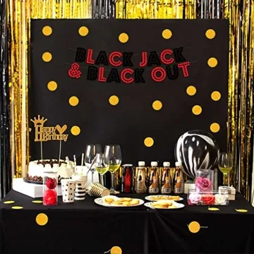Las Vegas Glitter Banner for Parties and Events