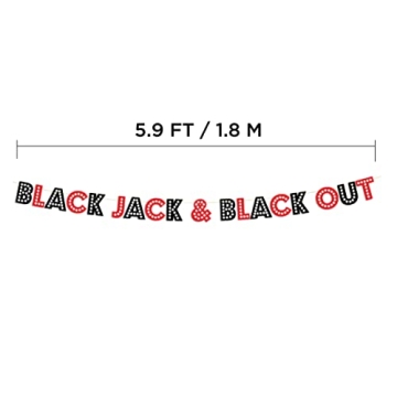 Las Vegas Glitter Banner for Parties and Events