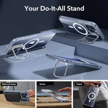 ESR iPhone 15 Pro Max Case - Clear Military Protection