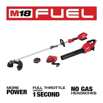 Milwaukee M18 Fuel 18V Cordless Weed Eater and Blower Kit
