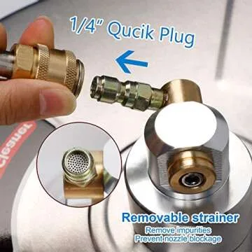 Twinkle Star 15" High Pressure Washer Surface Cleaner