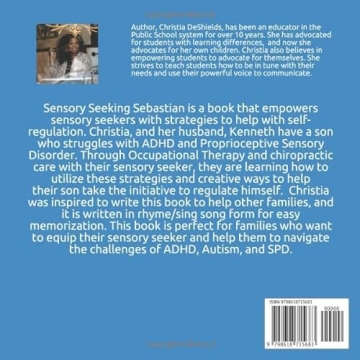 Sensory Seeking Sebastian: A Children’s Book for Empathy