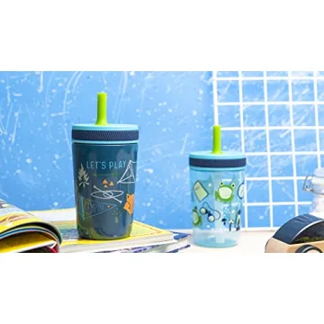 ZAK Designs Kids Tumbler Set – Fun, Durable & Leak-Proof!