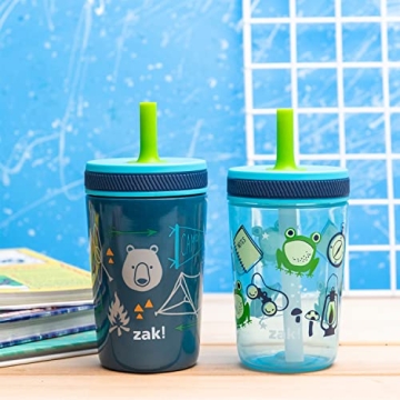 ZAK Designs Kids Tumbler Set – Fun, Durable & Leak-Proof!