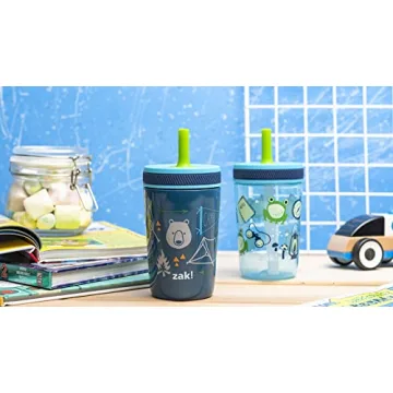 ZAK Designs Kids Tumbler Set – Fun, Durable & Leak-Proof!