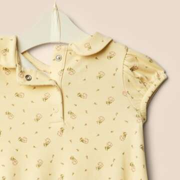 Charming Baby Girls' Peter Pan Romper Pack of 2