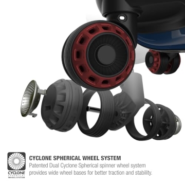 Traveler's Choice Maxporter II 30" Spinner Trunk Luggage Black