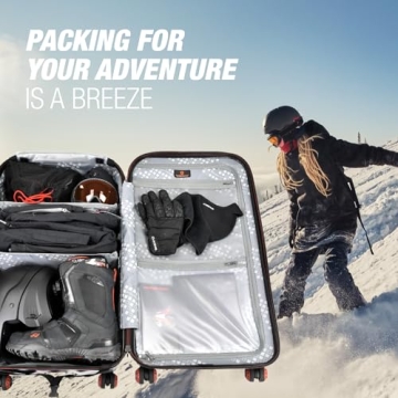 Traveler's Choice Maxporter II 30" Spinner Trunk Luggage Black